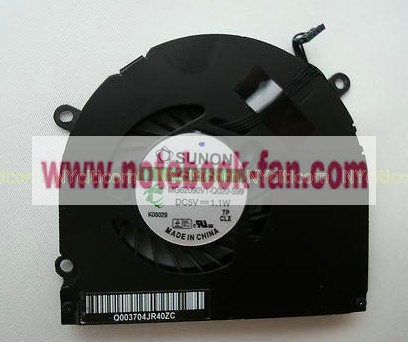 New MacBook Pro 15.4" Unibody A1286 CPU Fan Assembly - 661-4951 - Click Image to Close